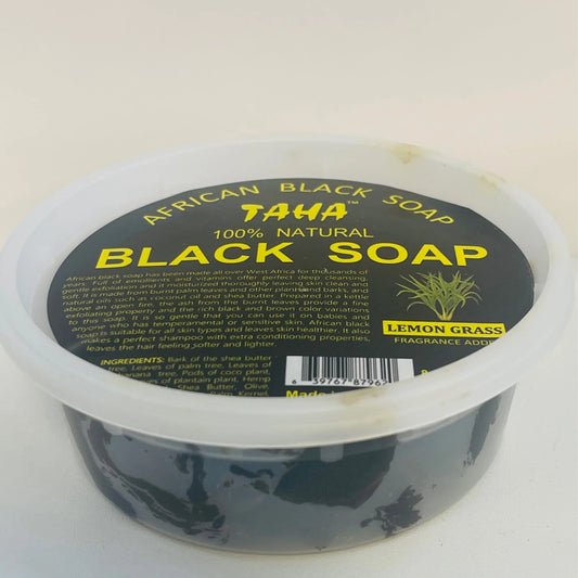 TAHA BLACK SOAP LEMON GRASS