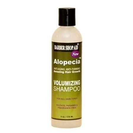 BARBER ALOPECIA SHOP AID ALOPCIA SHAMPOO 8OZ