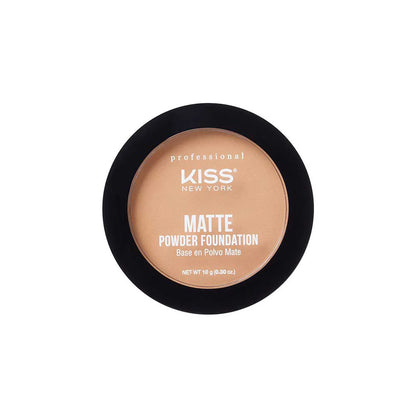 KISS POWDER FOUNDATION CARAMEL  KPPF340