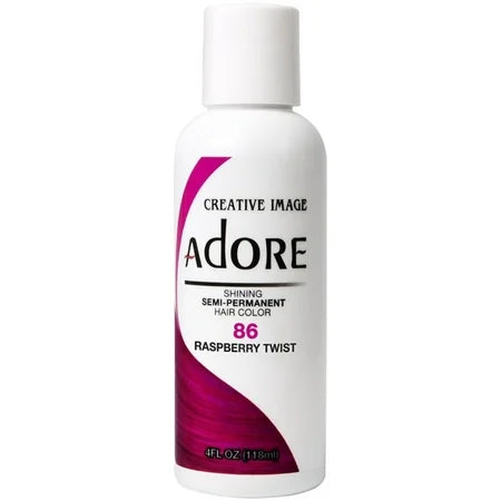 ADORE RINSE HAIR COLOR RASPBERRY TWIST #86 4OZ