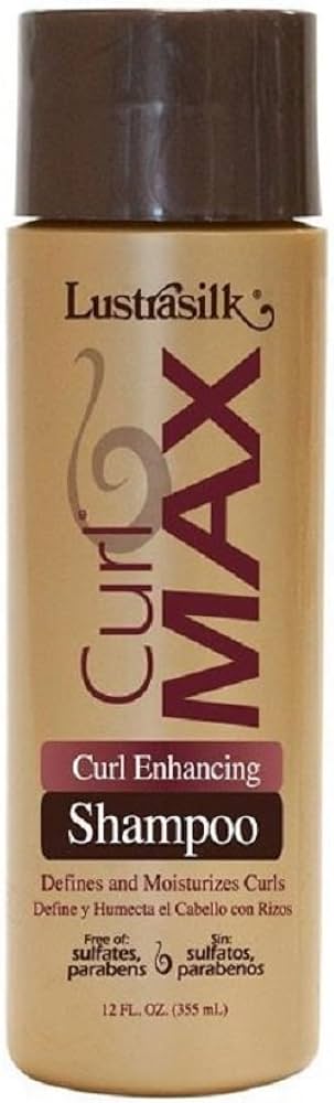 LUSTRASILK CURL MAX CURL ENHANCING SHAMPOO 12 OZ