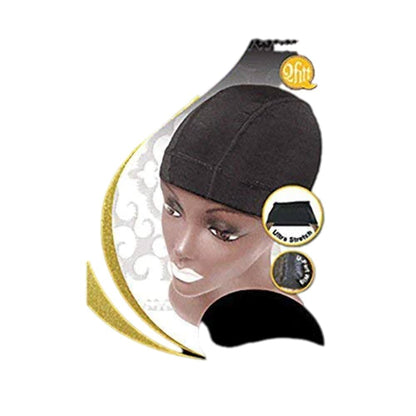 QFITT SPAN DOME WIG CAP 5057BLACK