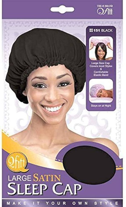 FITT SATIN SLEEP CAP LARGE # 150