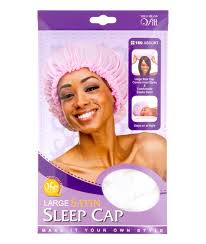 FITT SATIN SLEEP CAP LARGE # 150