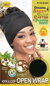 VELCRO OPEN WRAP CAP-OLIVE OIL 815