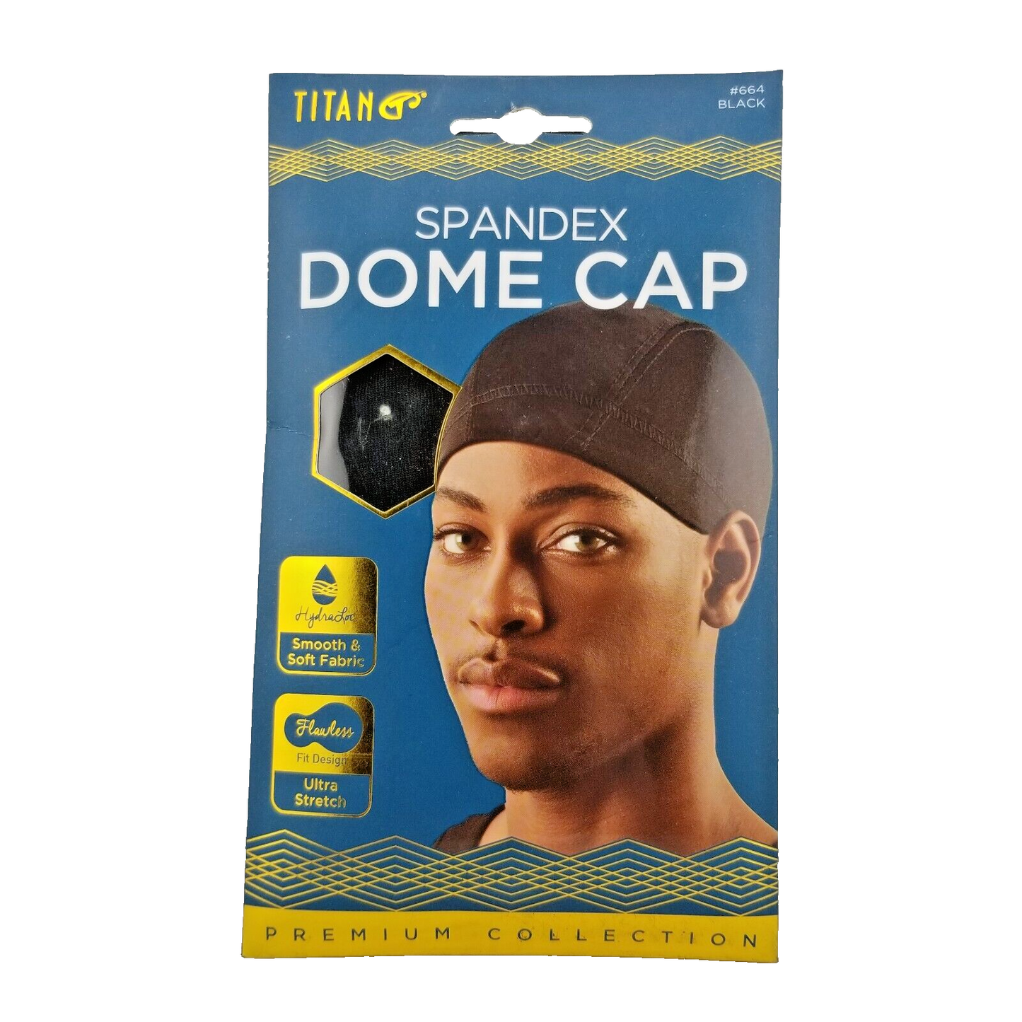 TITAN SPANDEX DOME CAP U/STRETCHED FIT ALL 664