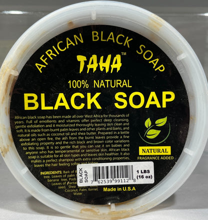 TAHA AFRICAN  SHEA BAR SOAP 100 16OZ