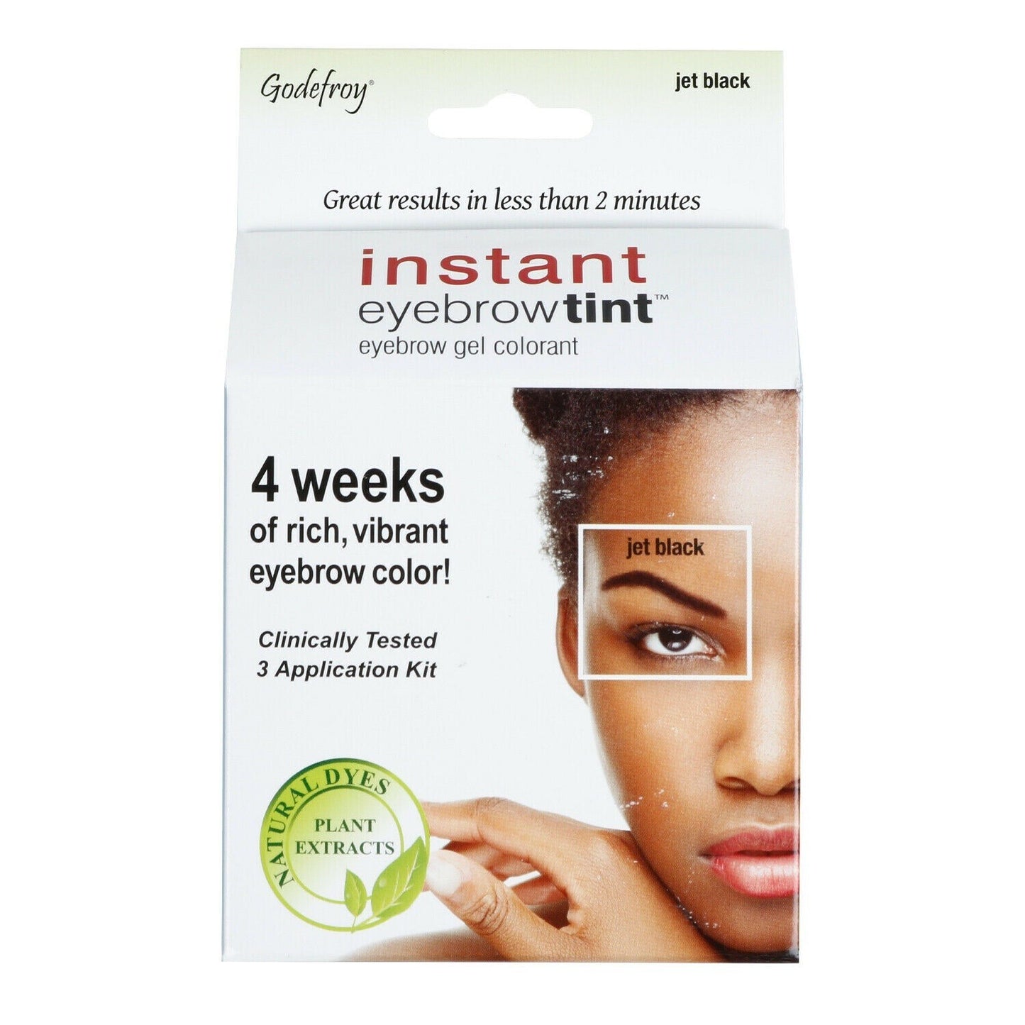 GODEFROY EYEBROW TINT JET BLACK
