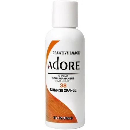 ADORE RINSE HAIR COLOR SUNRISE ORANGE #38 4OZ