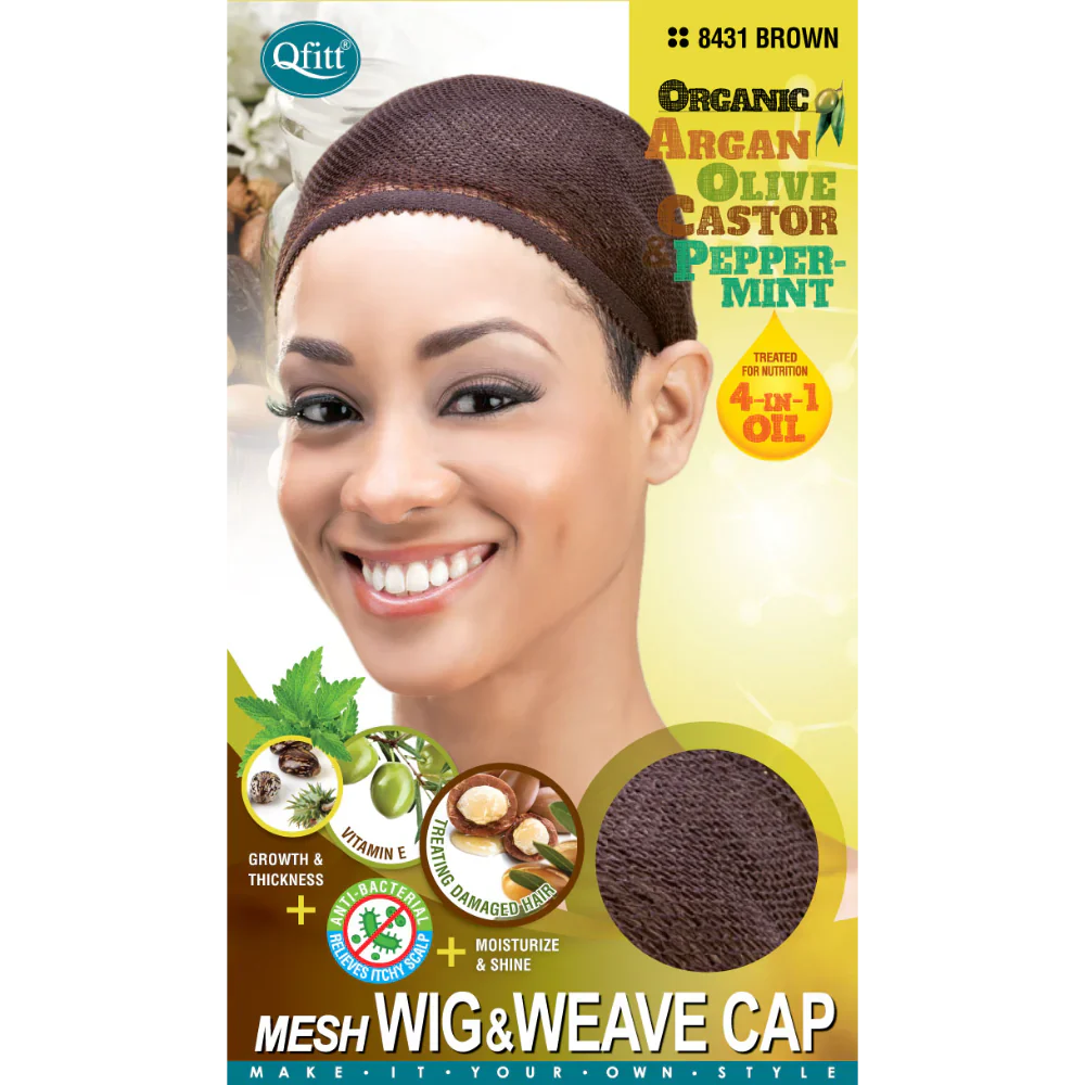 WEAVING CAP ORG S BUTTER/OLIVE 860 BLACK