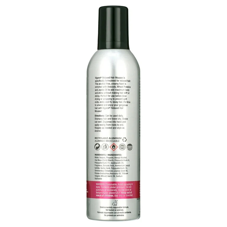 VIGOROL MOUSSE RELAXED 12OZ