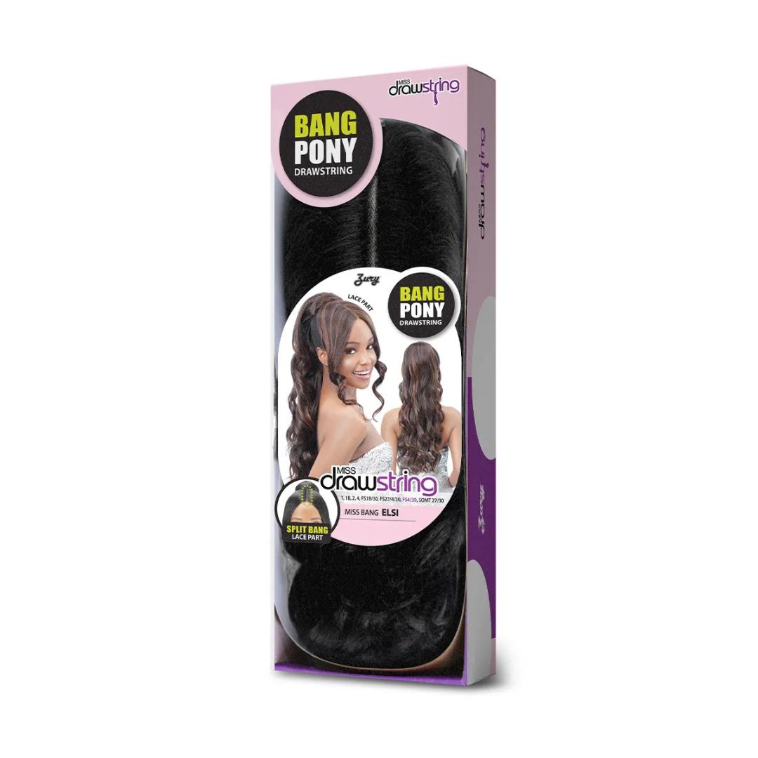 ZURY MISS V-DRAWSTRING BOHEMAIN PONYTAIL