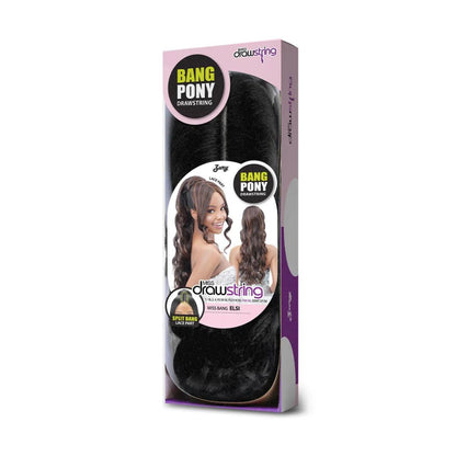 ZURY MISS V-DRAWSTRING BOHEMAIN PONYTAIL