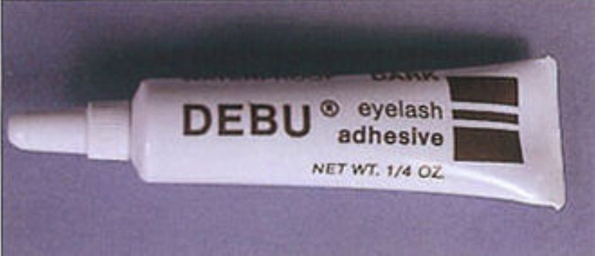 DEBU EYE LASH ADHESIVE GLUE 1/4 OZ DARK