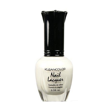 KLEANCOLOR NAIL LACQUER POLISH .5 OZ 4-WHITE