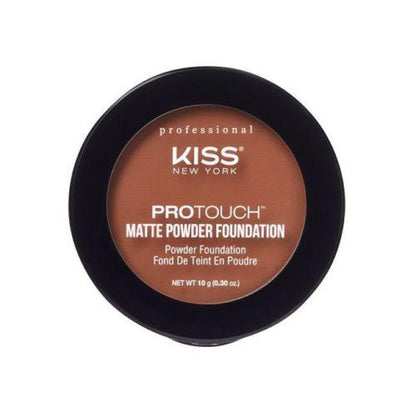 KISS ProTouch Matte Powder Foundation – Chestnut (Shade KPPF420)