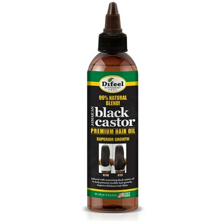 DIFEEL BLACK CASTOR SUPERIOR GROWTH OIL 8OZ