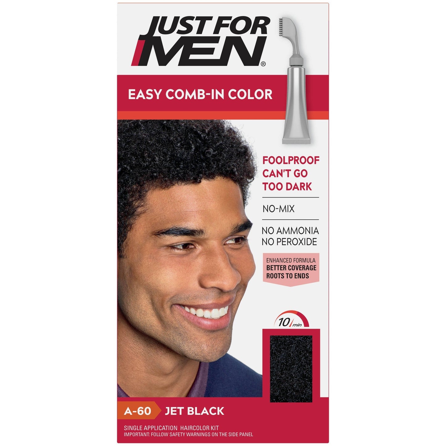 JUST FOR MEN BEARD A60 JET BLACK