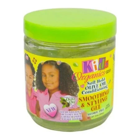 AF BEST KID SMOOTH & STYL GEL 15 OZ OLIVE