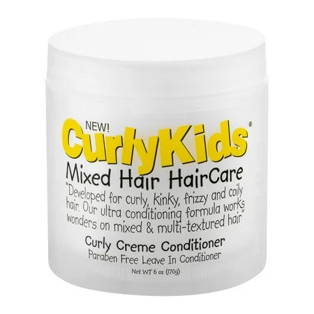 CURLY KIDS CURLY CREME LEAVE IN CONDITIONER 6OZ