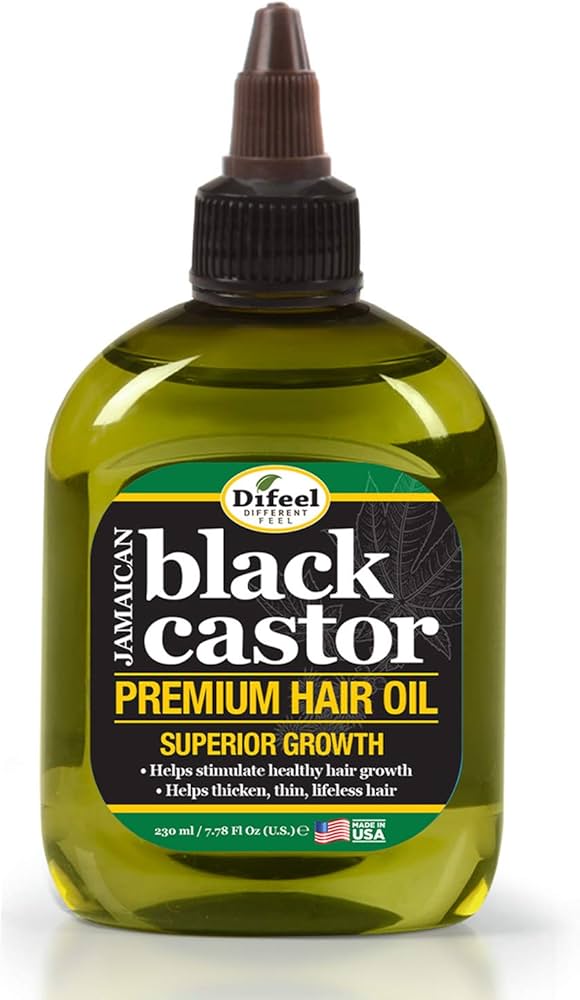 DIFEEL BLACK CASTOR OIL GROWTH HAIR OIL 2.5OZ