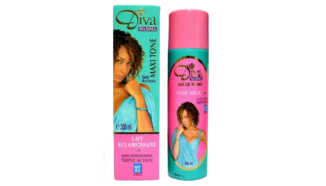 DIVA MAXI TONE FADE MILK LOTION  11.8OZ