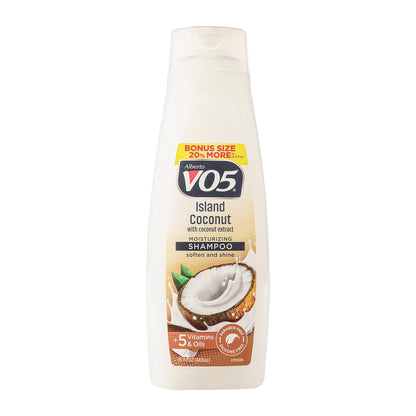VO5 ISLAND COCONUT WITH COCONUT EXTRACT MOISTURIZING SHAMPOO