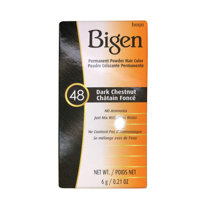 BIGEN POWDER HAIR COLOR #48 DARK CHESTNUT 0.21OZ