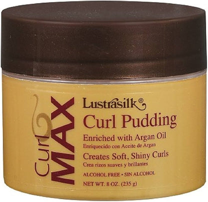 LUSTRASILK CURL MAX PUDDING 8 OZ