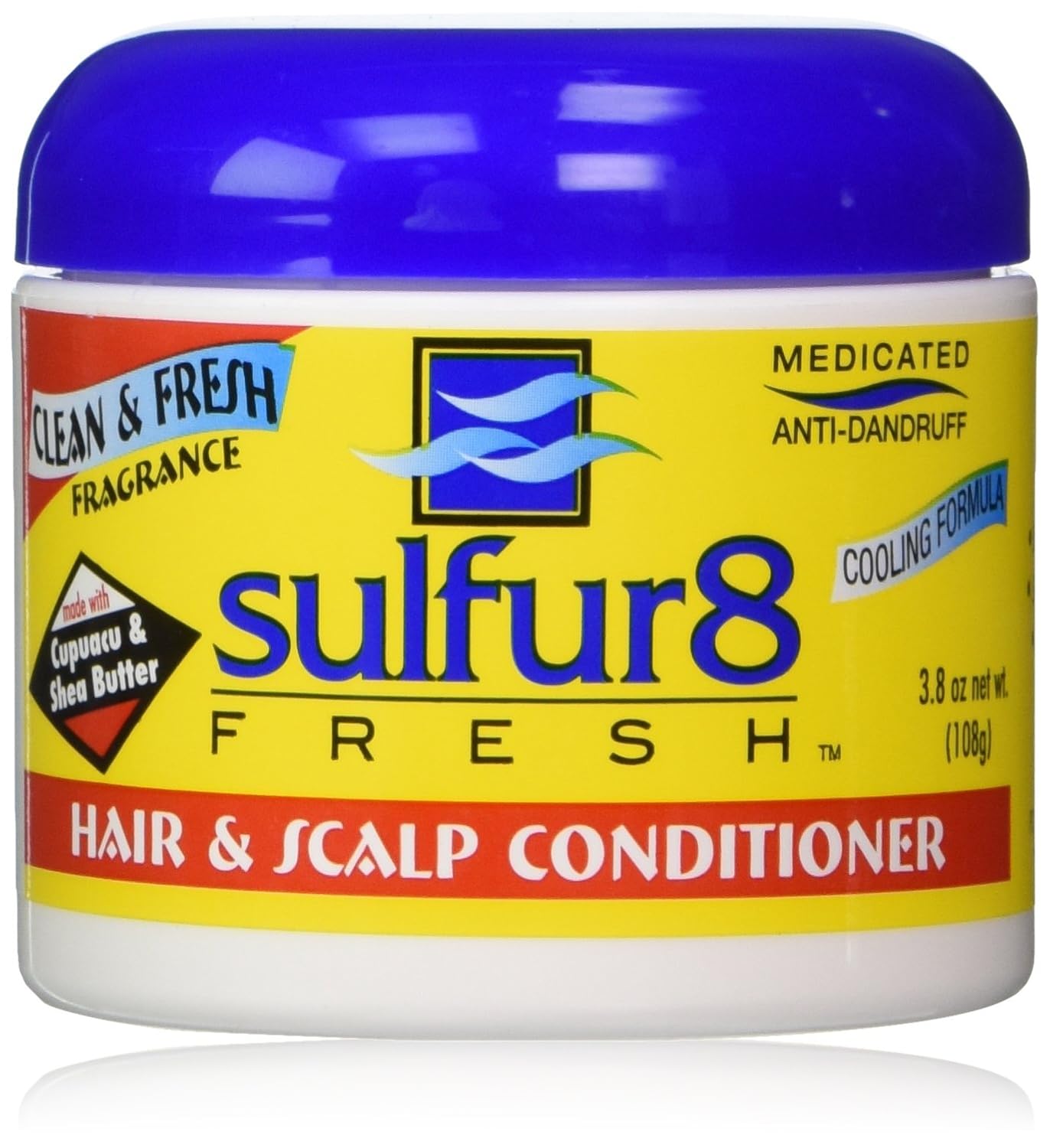 SULFUR 8 FRESH HAIR & SCALP CONDITION 3.8 OZ