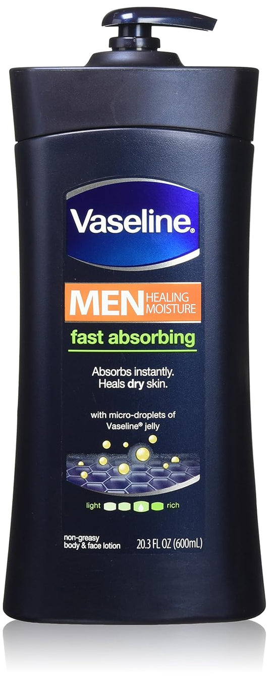 VASELINE MEN BODY LOTION 2 OZ