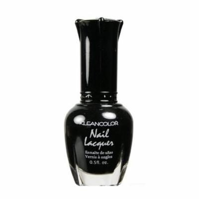 KLEANCOLOR NAIL LACQUER POLISH .5 OZ 5-BLACK