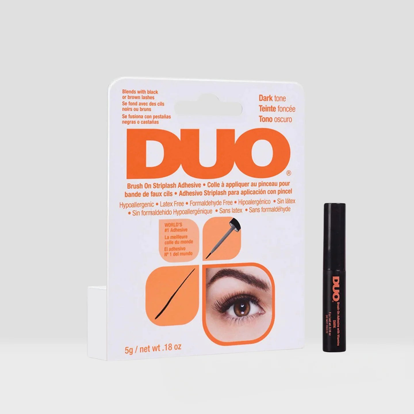 DUO STRIP LASH BRUSH GLUE DARK