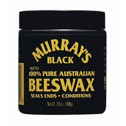 MURRAYS BLACK BEES WAX 3.5 OZ