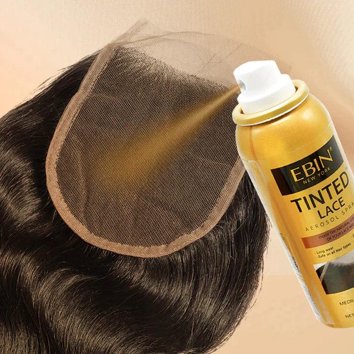 EBIN TINTED LACE SPRAY DARK BROWN 2.7OZ