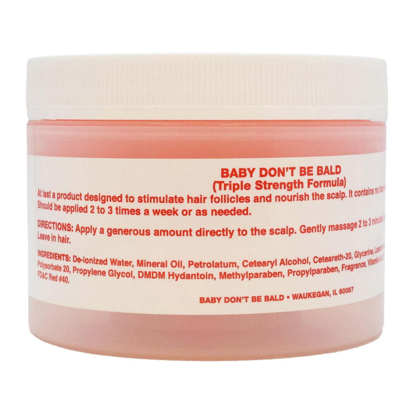 BABY DONT BE BALD HAIR & DRESS 8OZ