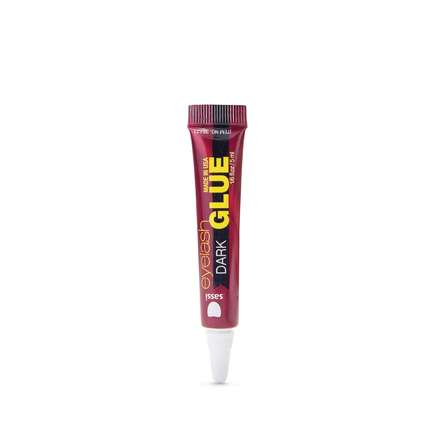 SASSI BRUSH ON EYELASH GLUE ADHESIVE BLACK 1/6OZ