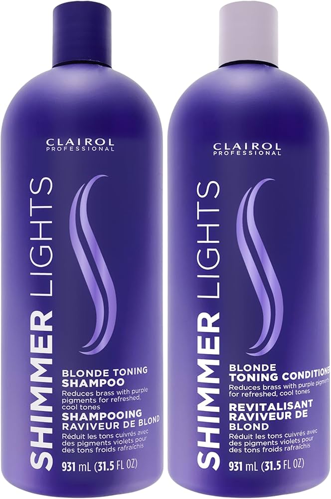 CLAIROL SHIMMER LIGHTS CONDITIONING SHAMPOO 8 OZ
