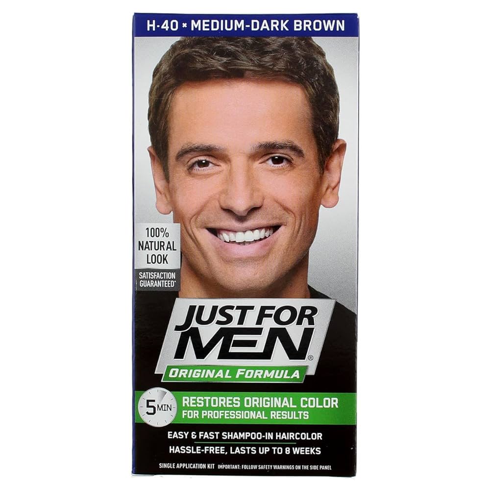JUST FOR MEN MEDIUM DARK BROWN