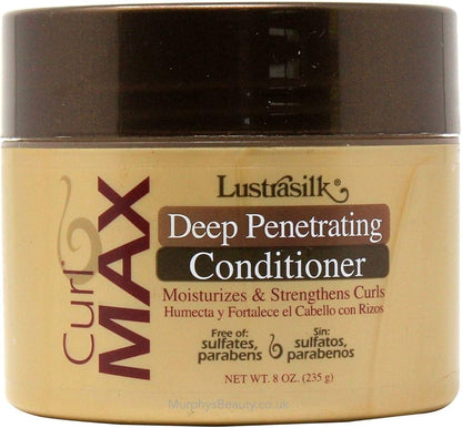 LUSTRASILK CURL MAX  DEEP PENETRATING CONDITIONER 8 OZ
