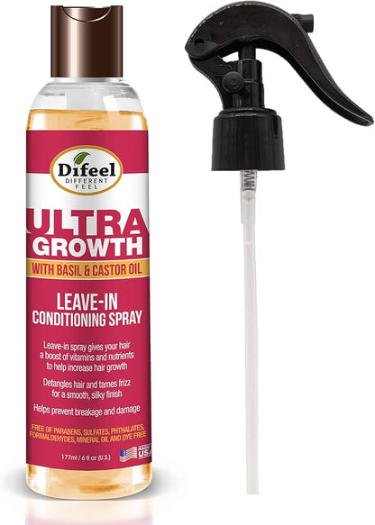 DIFEEL  ULTRA GROWTH LEAVE IN CONDITIONING SPRAY 6OZ