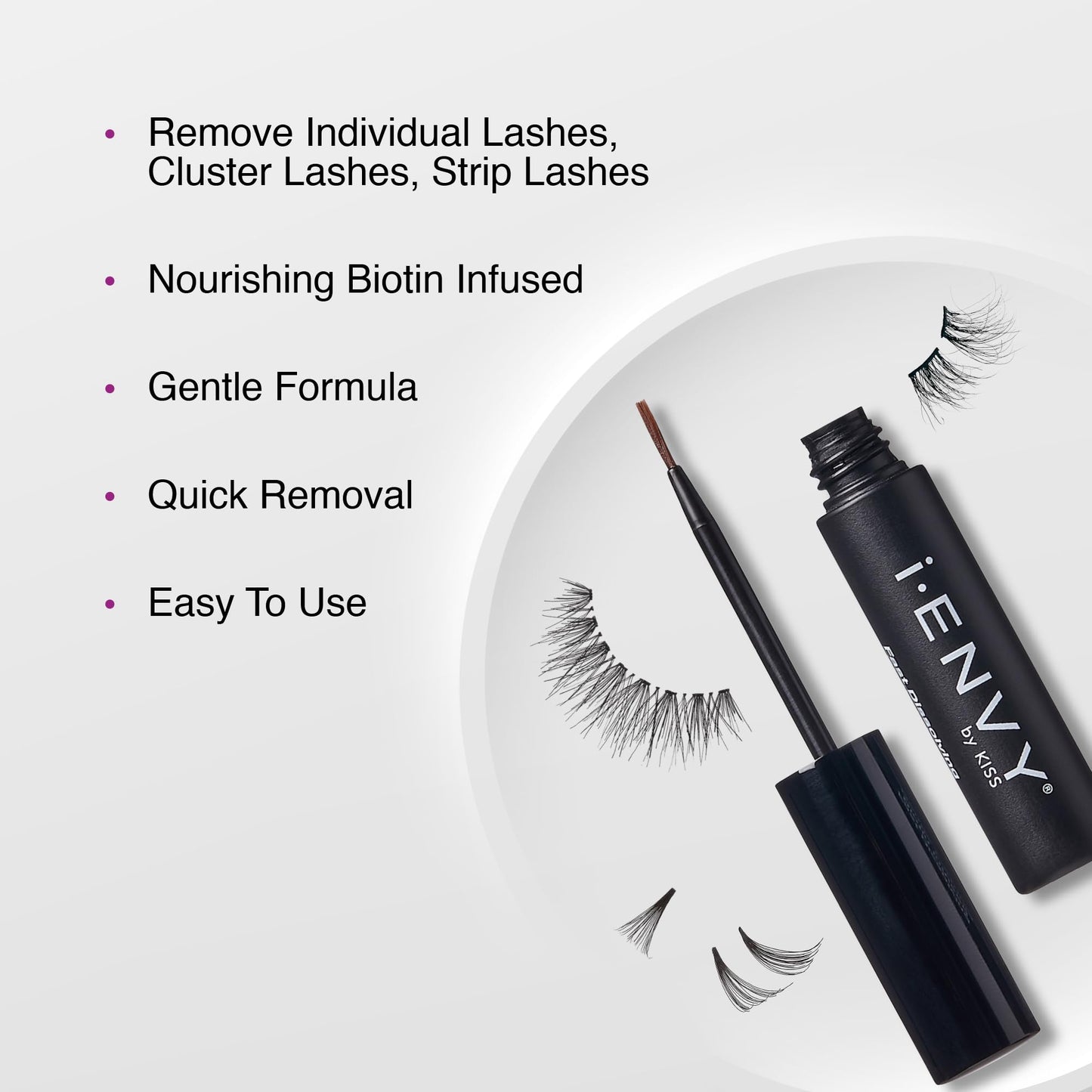 KISS I-ENVY EYE LASH GLUE REMOVER
