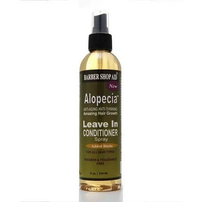 BARBER ALOPECIA SHOP AID LEAVE IN CONDITIONER 8OZ