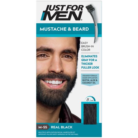 JUST FOR MEN BRUSH COLOR GEL 1 OZ NATURAL BLACK