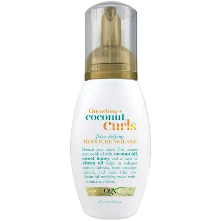 OGX COCONUT CURLS MOISTURIZING MOUSSE 7.5OZ