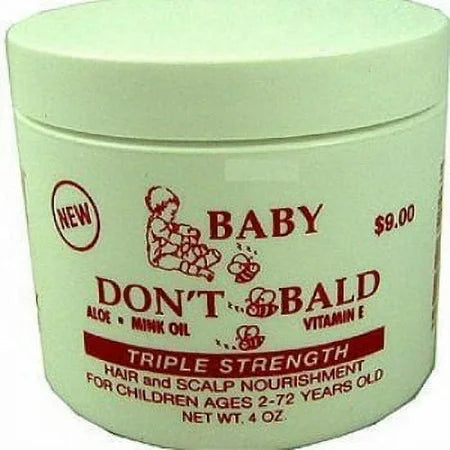 BABY DONT BE BALD HAIR & SCALP CONDITON TRIPAL STRENGHT 4OZ