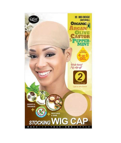 STOCKING WIG CAP-OLIVE OIL 803