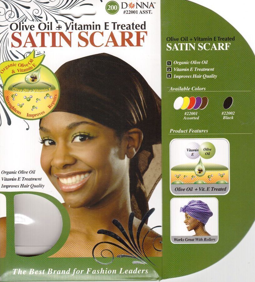 DONNA SATIN SCARF #22002