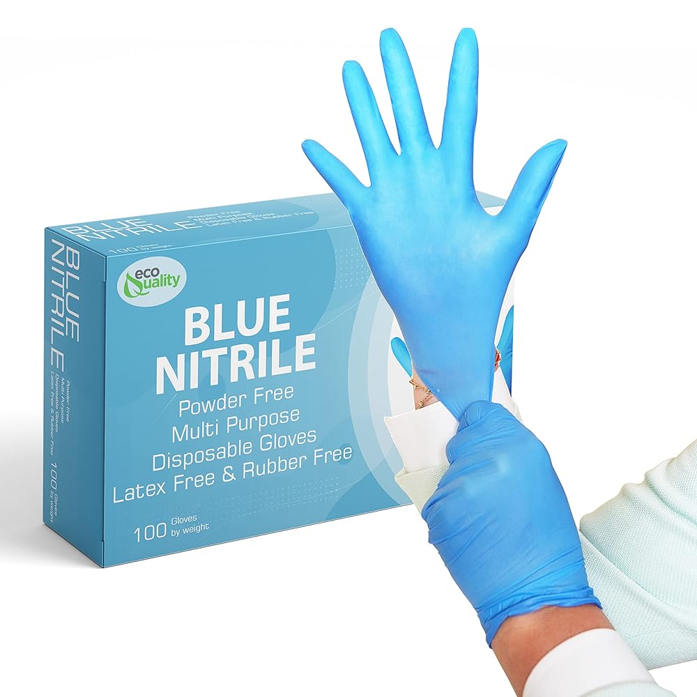 NITRILE GLOVES MEDIUM 100CT