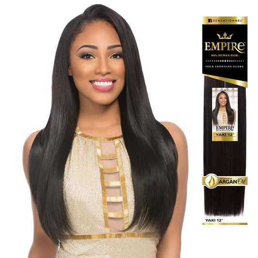 SENSATIONNEL EMPIRE HUMAN HAIR YAKY